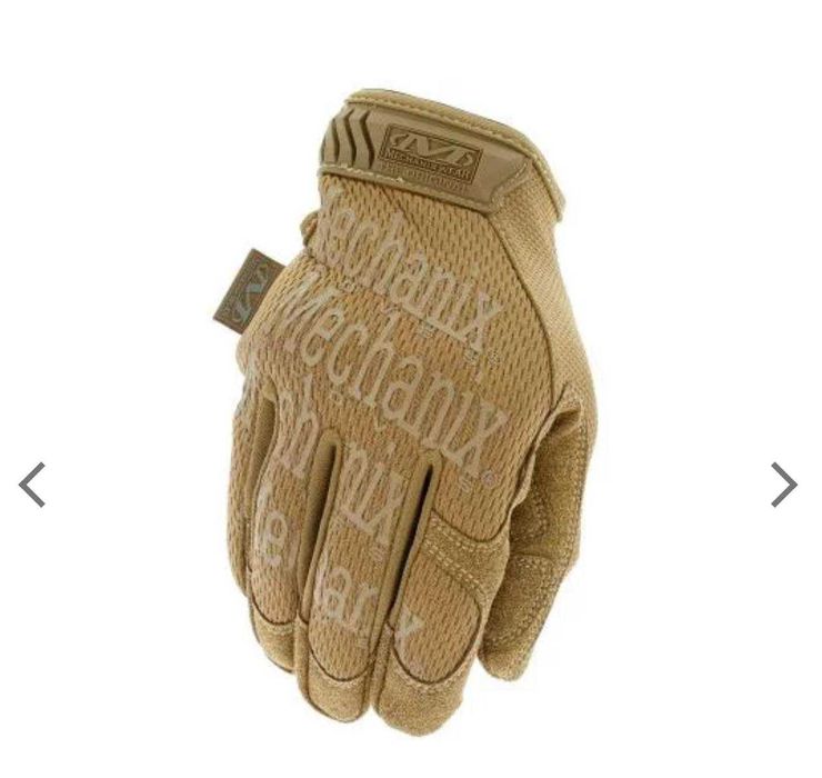 Тактичні рукавиці Mechanix Wear Original - Coyote. Оригінал!