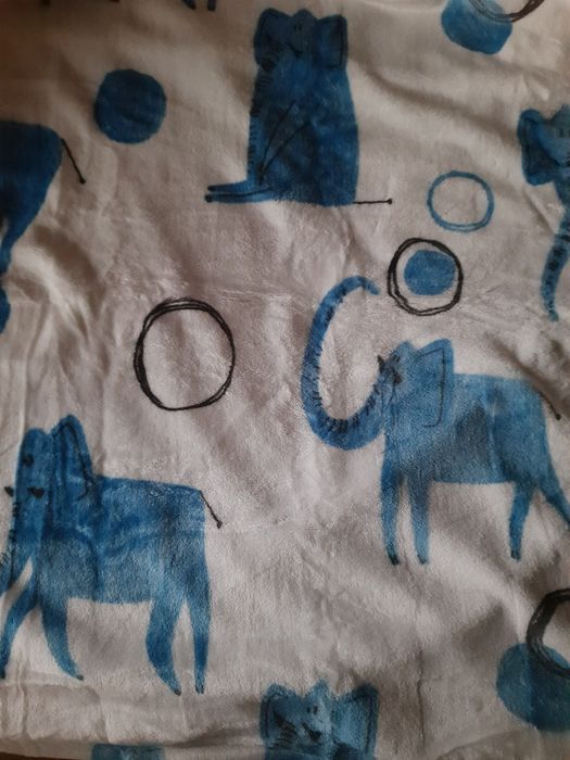 Плед детский плюшевый новый