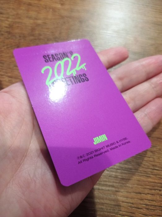 ⑧BTS 2021 2022 SEASON'S GREETINGS Bangtan Boys BTS 2021 Seasons Greetings (incl. Random