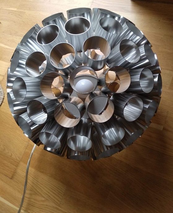 Lampa wisząca, sufitowa, nie IKEA, loft, industrial, chrom