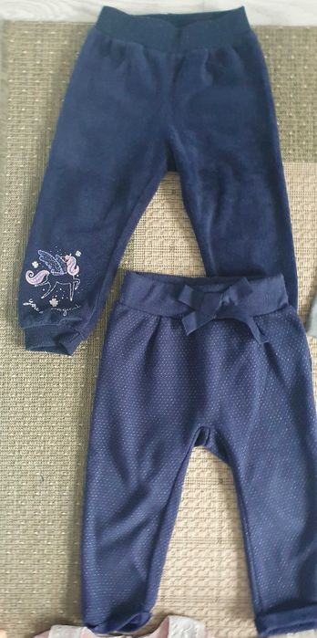 Komplety dla dziewczynki, spodenki, kurtka, bezrękawnik 80-92