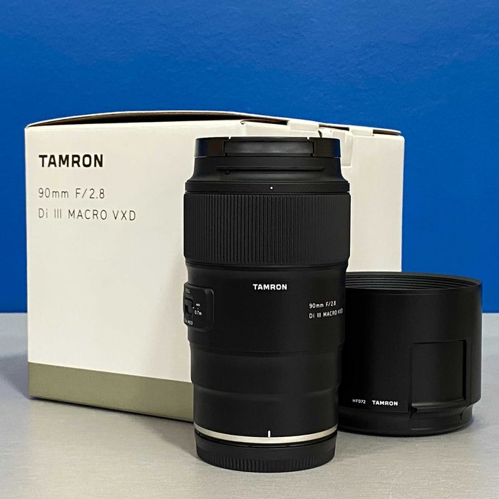 Tamron 90mm f/2.8 Di III Macro VXD | Nikon Z | NOVA | 5 ANOS DE GARANTIA