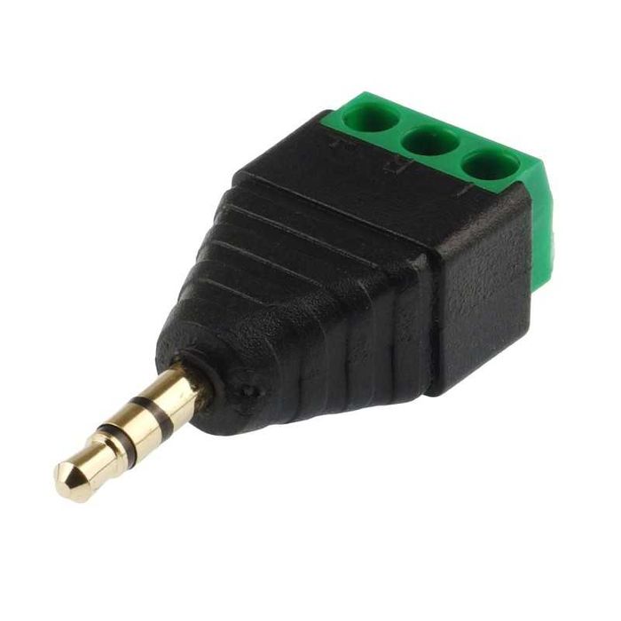 Adapter wtyk Jack 3,5mm na listwę zaciskową Zestaw 16 sztuk