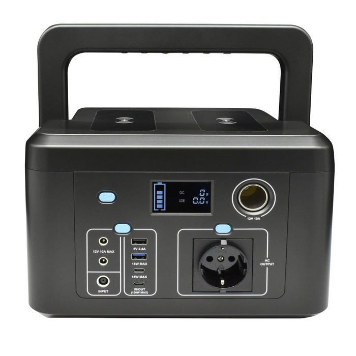 Stacja zasilania DVS-PS600 DVS 600W 448Wh LiFePO4 na awarie i kemping
