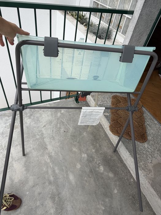 Banheira stokke flexi bath com suporte