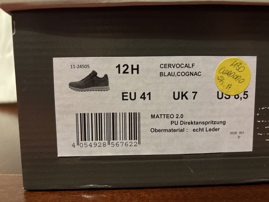 Sapatos Ara novos T. 41