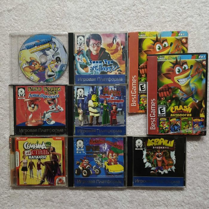 Диски ігрові Sony PlayStation 28 штук