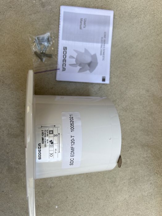 Extrator de wc Sodeca edmf 120