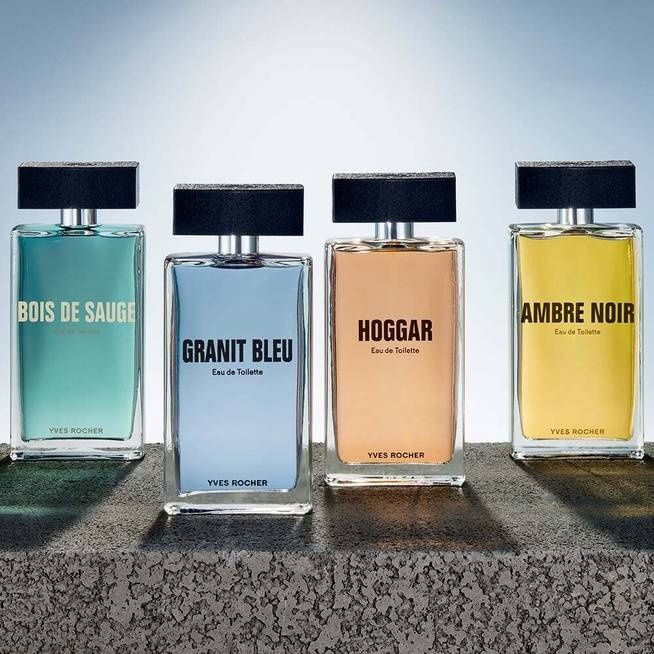 Туалетна вода Hoggar Ambre Noir Cuir  Vetiver Bois de  Sauge yves roch