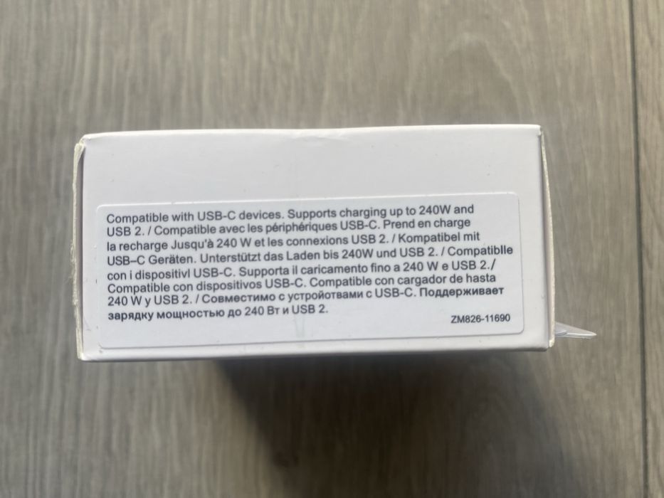 Oryginalny Kabel USB-C / USB-C Apple iPhone w oplocie / tkany 240W 2m  Okazja