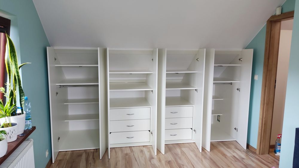 Szafy, zabudowy, garderoby na wymiar