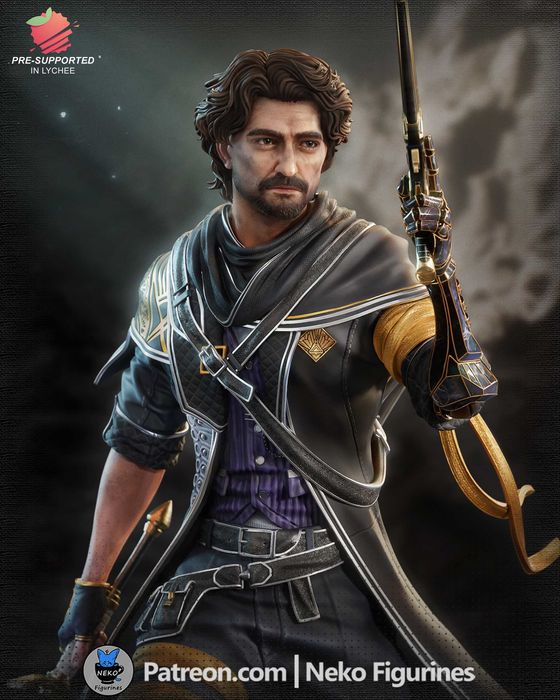 Figurka Gustave, Clair Obscure Expedition 33, Żywica, Ręcznie