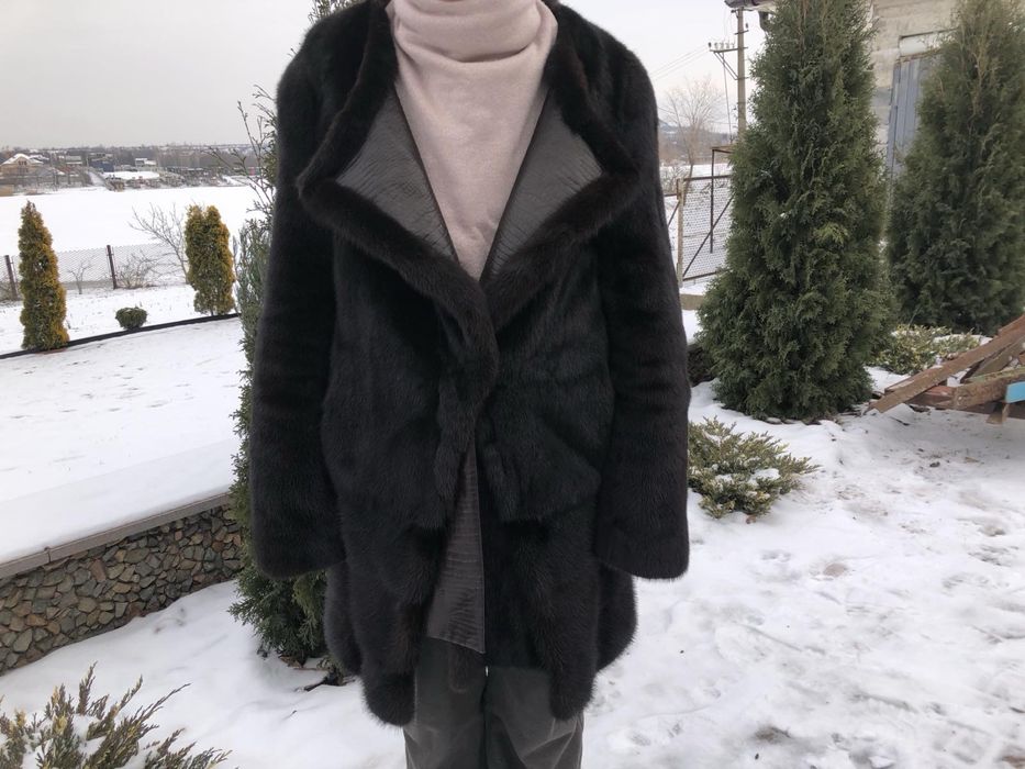 Натуральна норкова шуба