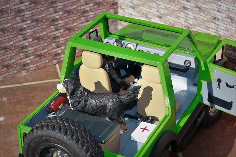 Suzuki Samurai rc trial