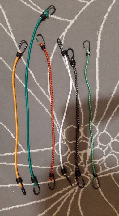 Cabo elástico/ esticador corda elastica com gancho 
De vários tam