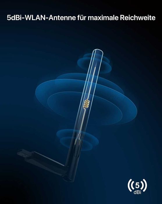 Karta sieciowa zewnętrzna BrosTrend AC650