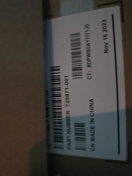 Organizador de Cabos HP G9/G10 entre outros NOVO em caixa