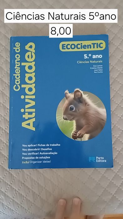 Cadernos de atividades 5ºano