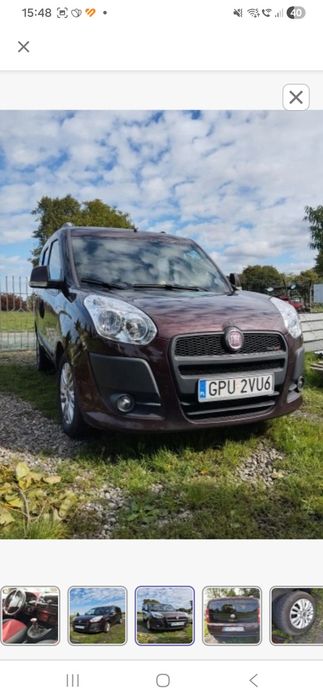 Fiat doblo 7 osobowy 2012 r