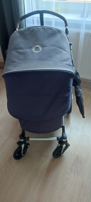 Bugaboo Cameleon 3 navy grantowy śpiworek, mufka, gondola, spacerówka