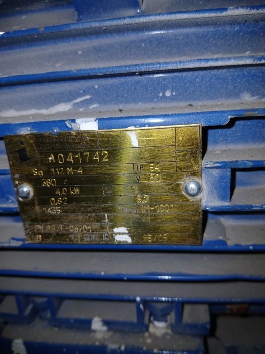 Silnik 4kw mało używany