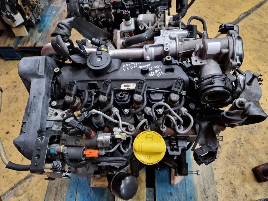 Motor usado K9K430 NISSAN QASHQAI N-TEC 1.5 DCI 110CV JUKE CONTINENTAL