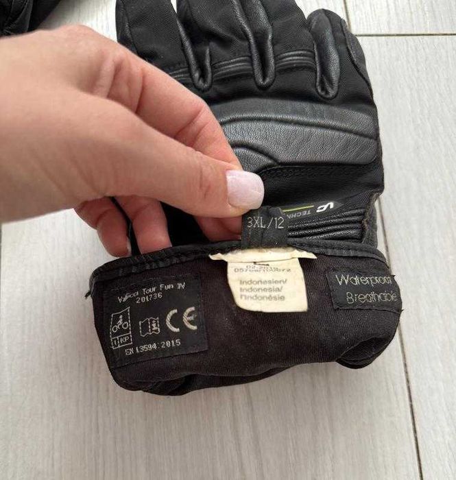 чоловічі шкіряні мото рукавиці Vanucci TOUR FUN IV розмір 3XL / 12