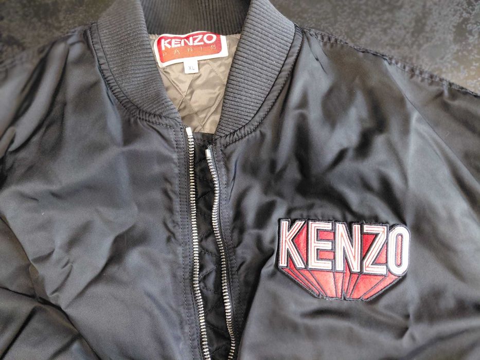 KENZO Kurtka bomber Regular Fit męska XL