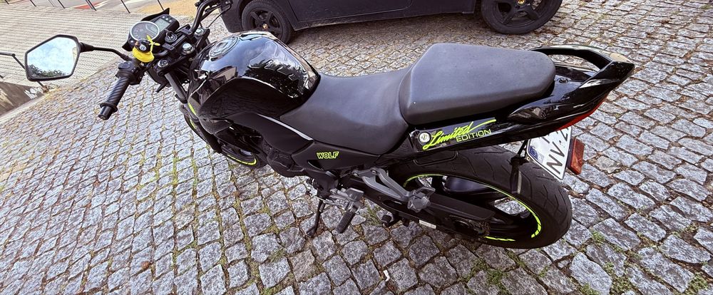 Sym wolf 125 impecavel