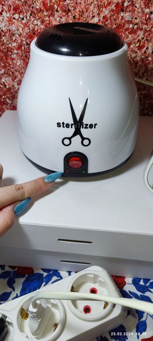 Кварцевый стерилизатор + Шарики гласперленовые для стерилизатора 500 г