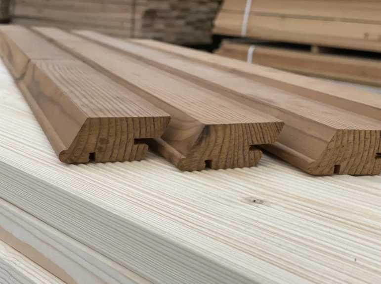 Deska elewacyjna - thermo termo sosna TIGA