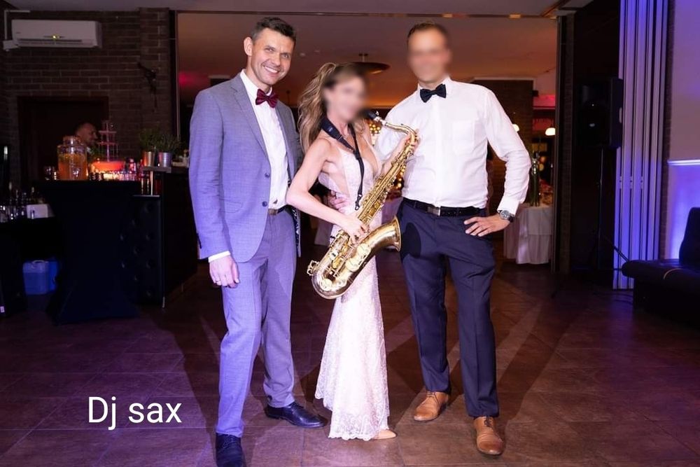 Dj ,saksofonista, wodzirej w jednej osobie. Djsax