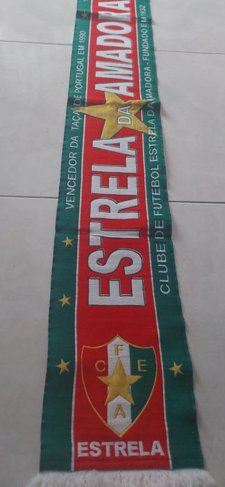 Cachecol do Estrela da Amadora Final taca  portugal