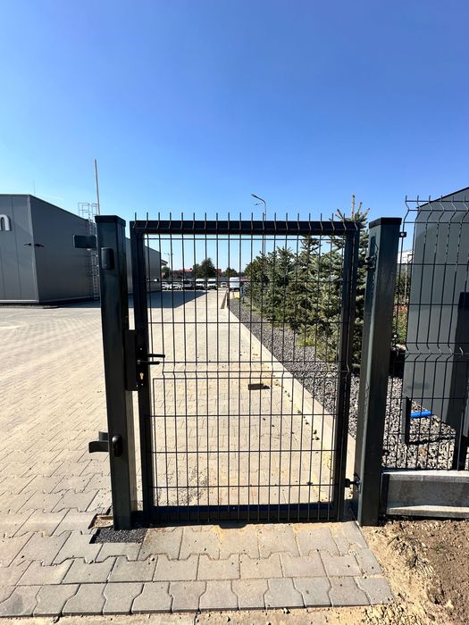 Ogrodzenie Panelowe 3D ogrodzenia Panele KOMPLET Transport