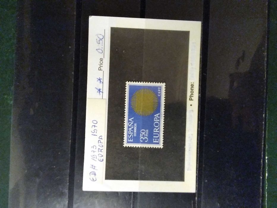 1970 Série Completa Europa CEPT Espanha MNH **
