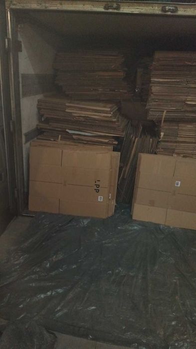 Картонные коробки б/у