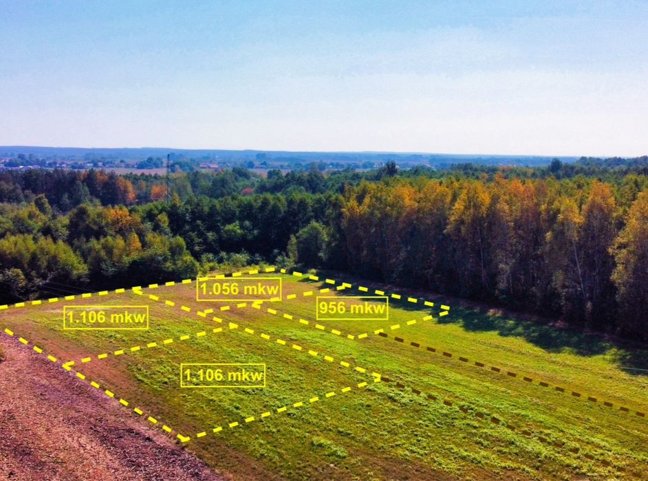 Ostatnie dwie działki budowlane na sprzedaż | Książnice, 5 km od Mielca | 2x 1106 m² | Bezpośrednio od właściciela