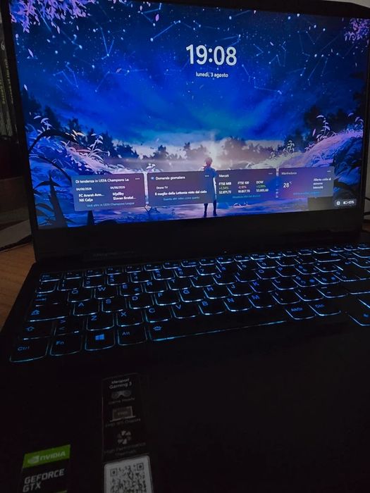 Lenovo IdeaPad Gaming 3 (15ARH05) Ryzen 7 4800H GTX 1650 Ti 16GB RAM