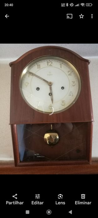 Relógio de sala como novo