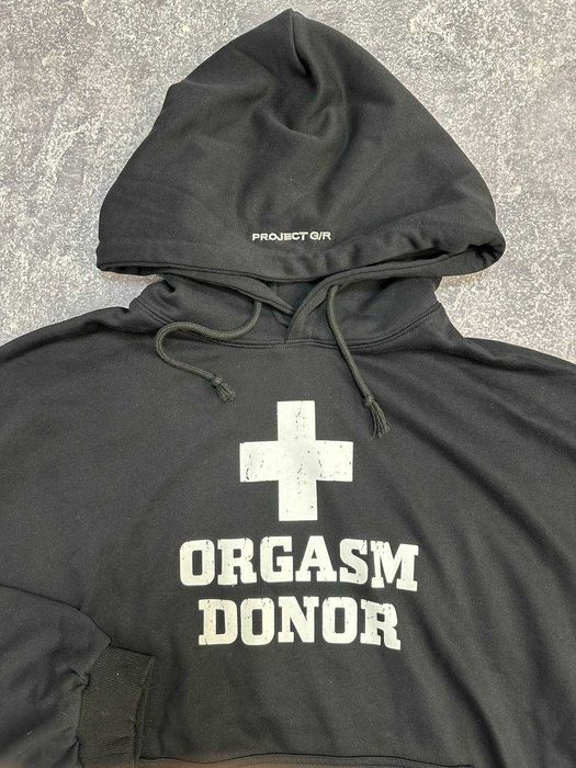 ORGASM DONOR Project GR Grailz худі худи  черная чорна  S M L