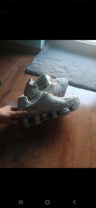 Buty nike shox szare