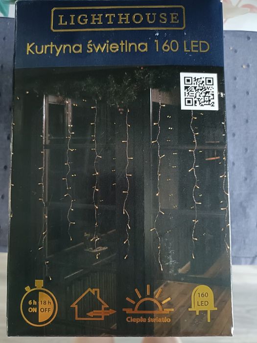 kurtyna świetlna LED