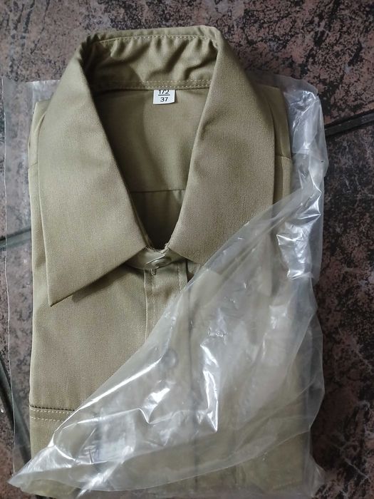 Koszula mundur wyjsciowy dlugi rękaw kolor khaki