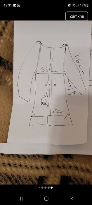 Kurtka alpaka rozmiar L