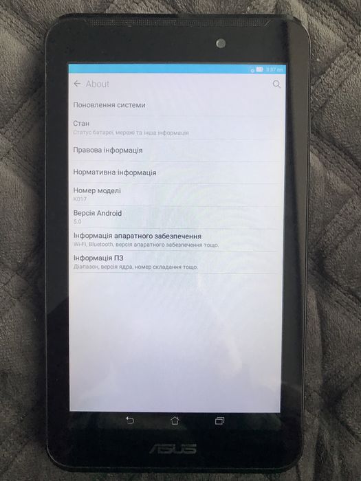 Продам планшет Asus Memo Pad 7 k017 (ME170C)