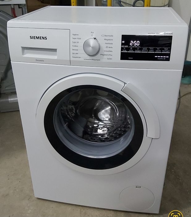 Вузька пралка пральна машина 44 см Сіменс Siemens iQ500 WS12T46E стиральная машина Сименс б/у