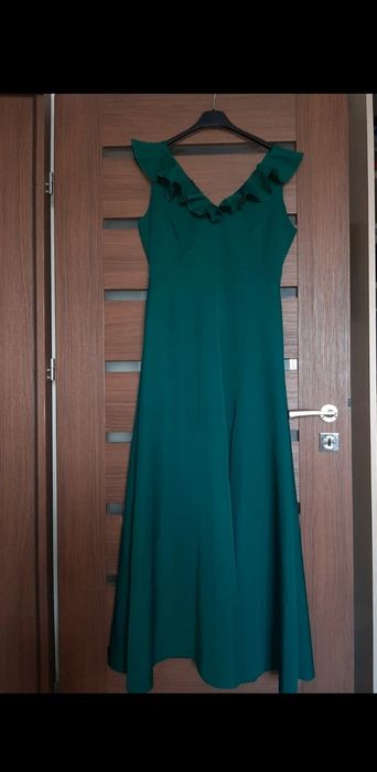 dluga zielona butelkowa Warsawdress