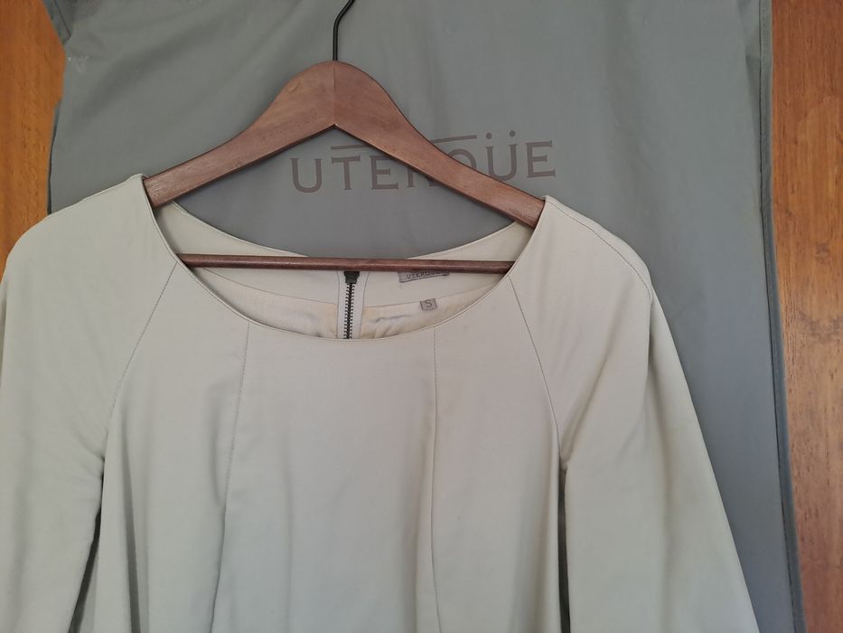 Vestido bege Uterque