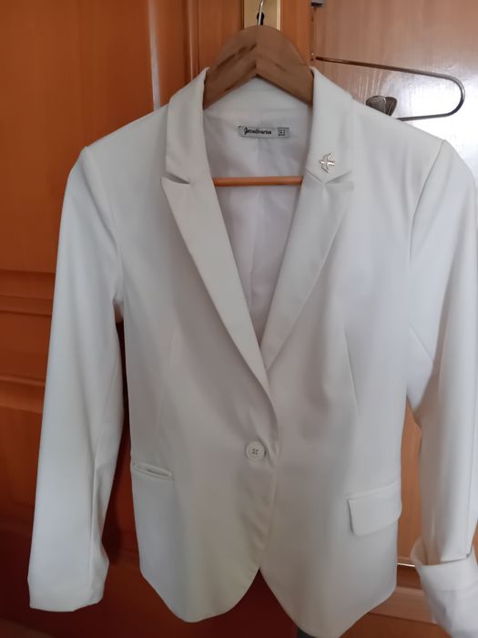 Blazer branco  stradivaryus