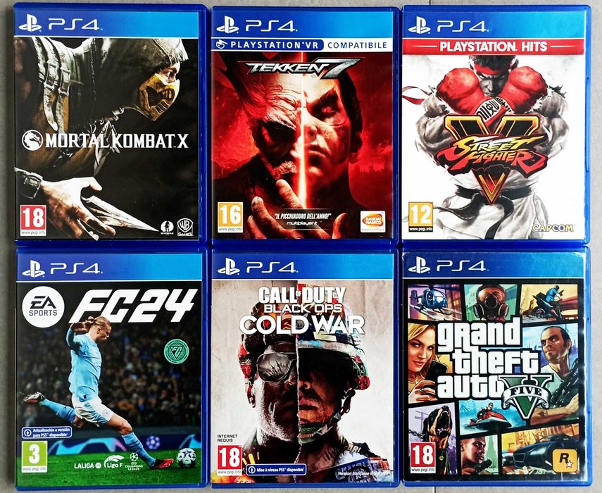 Jogos Playstation 4 (PS4)